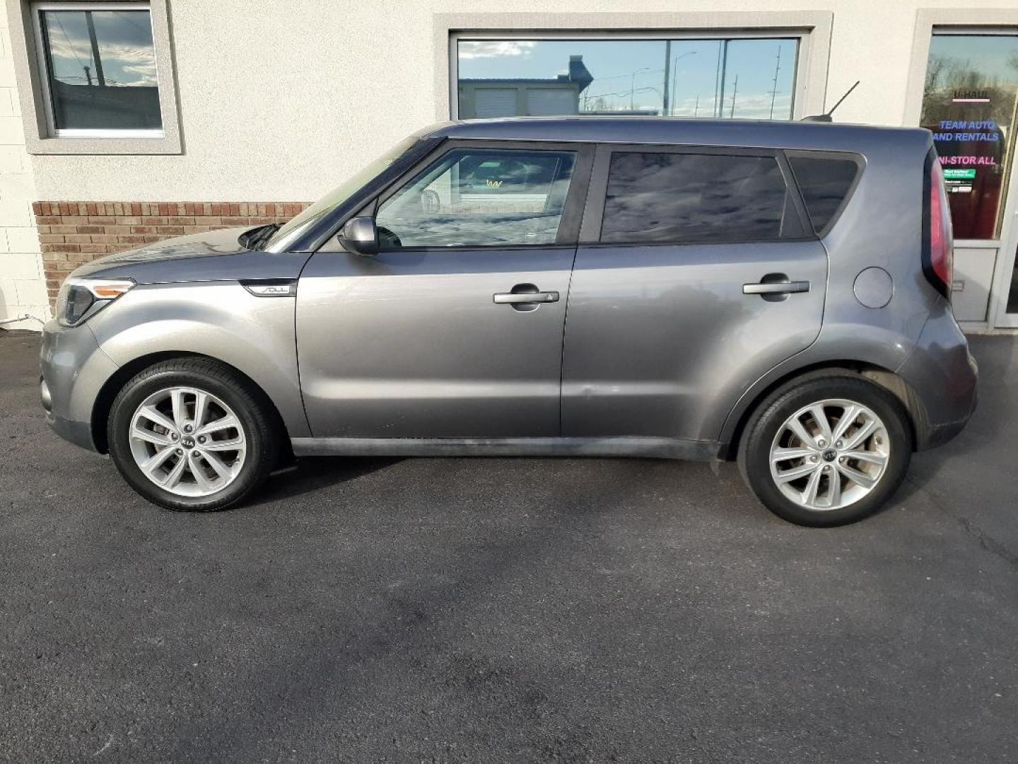 2018 Kia Soul + (KNDJP3A55J7) with an 2.0L L4 DOHC 16V engine, 6A transmission, located at 2015 Cambell Street, Rapid City, SD, 57701, (605) 342-8326, 44.066433, -103.191772 - Photo#0